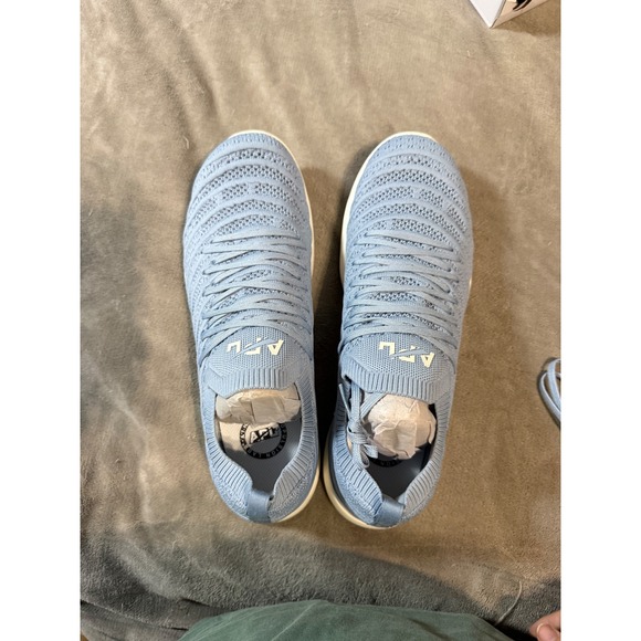 NEW APL TECHLOOM Men Sneakers Size 10.5 WAVE‎ Athletic FORGED BLUE/IVORY Comfort - Picture 5 of 7
